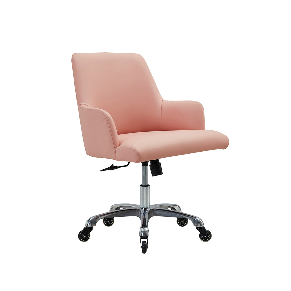 San Francisco Swivel Desk Chair Eco Leather With Caster Wheels